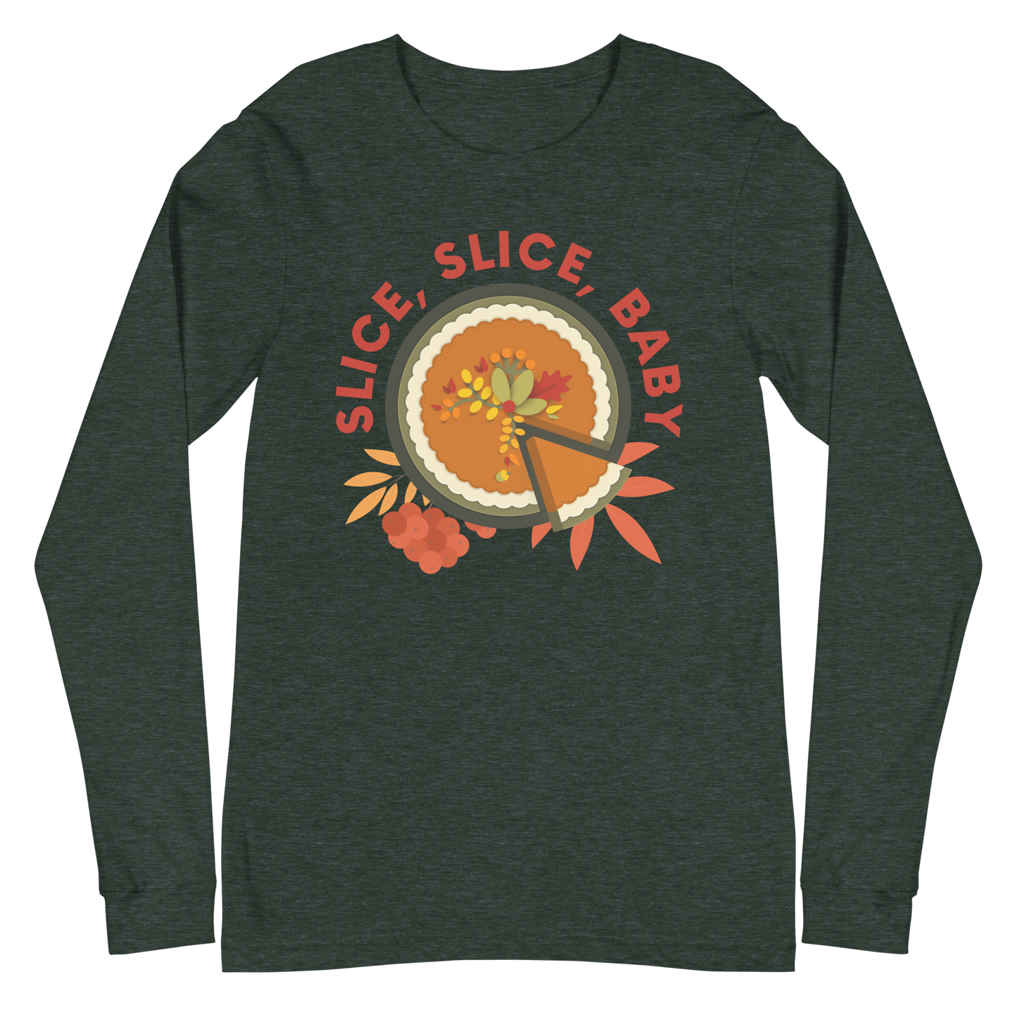 Adult GU 'Slice, Slice, Baby' Long Sleeve T-Shirt