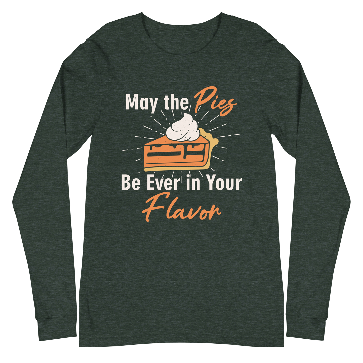 Adult GU 'May the Pies' Long Sleeve T-Shirt