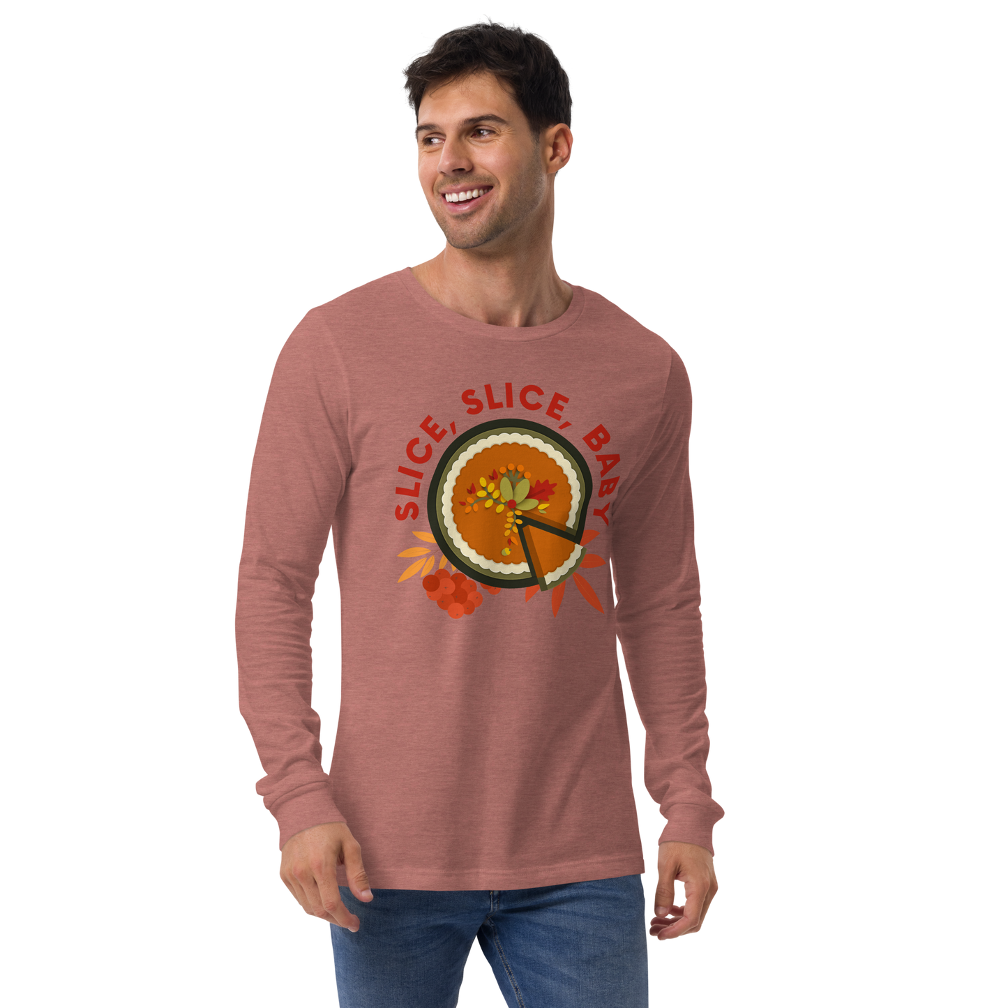 Adult GU 'Slice, Slice, Baby' Long Sleeve T-Shirt