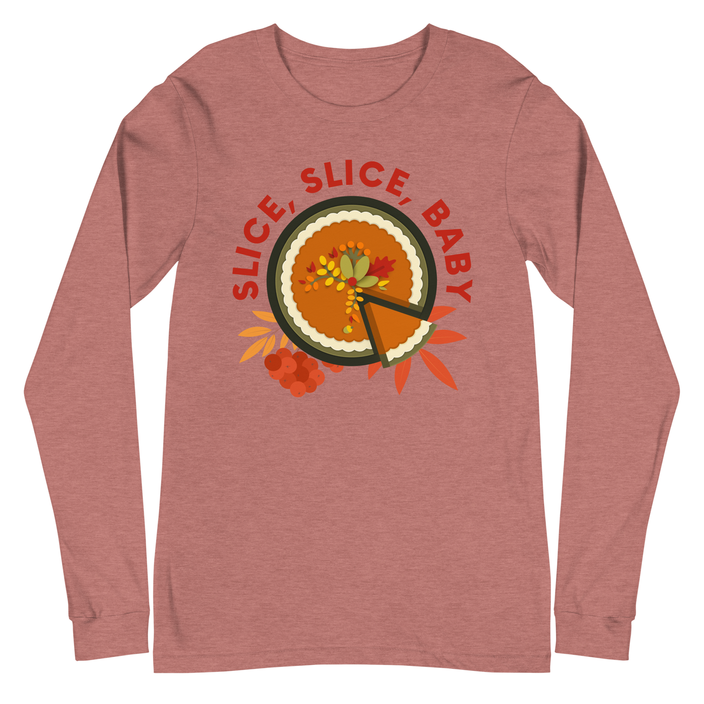 Adult GU 'Slice, Slice, Baby' Long Sleeve T-Shirt