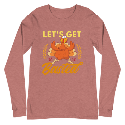 Adult GU 'Let's Get Basted' Long Sleeve T-Shirt