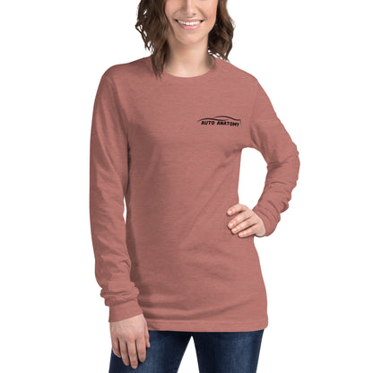 Adult Auto Anatomy 'Flooded Corvair' Long Sleeve T-shirt