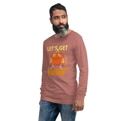 Adult GU 'Let's Get Basted' Long Sleeve T-Shirt