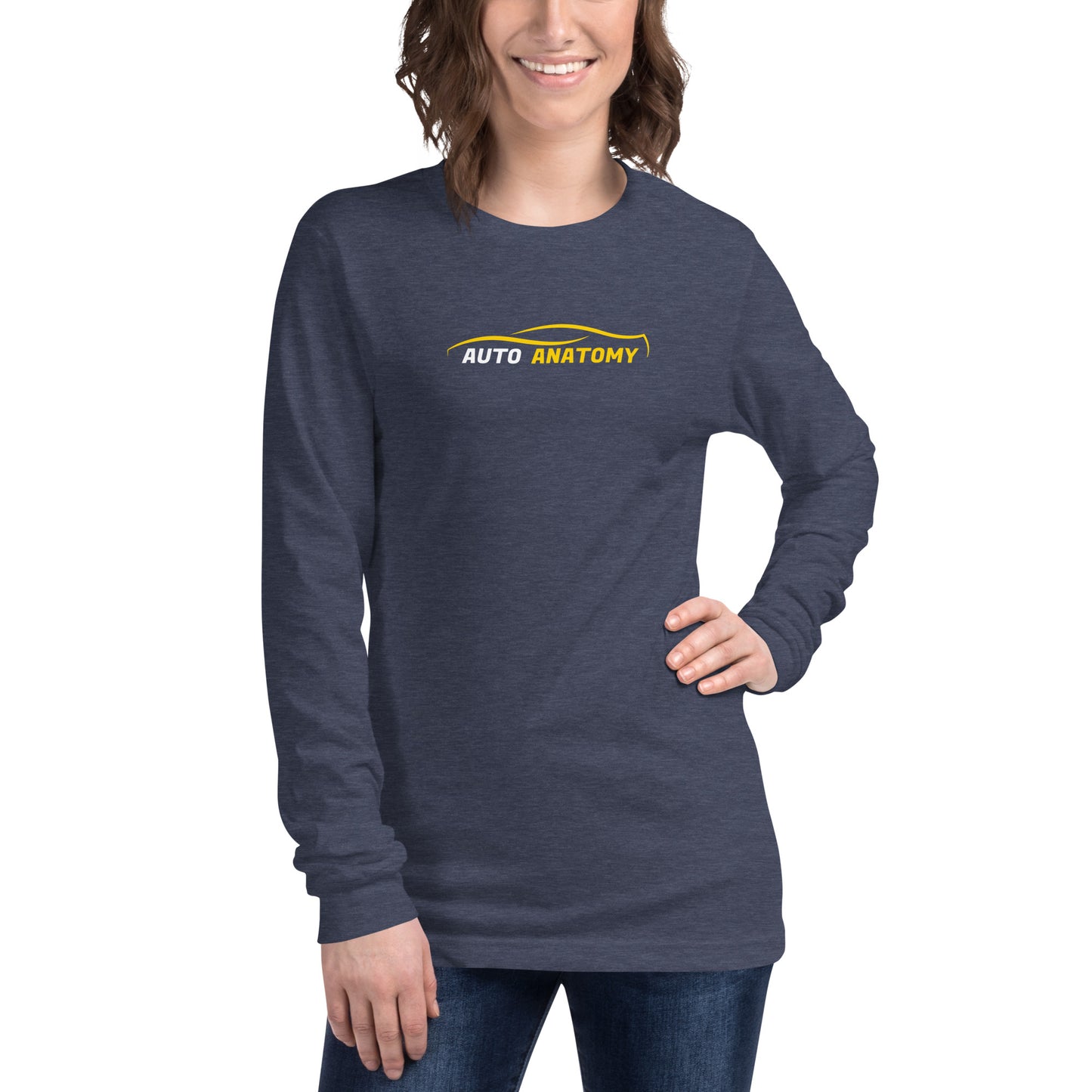 Adult Auto Anatomy Long Sleeve T-shirt