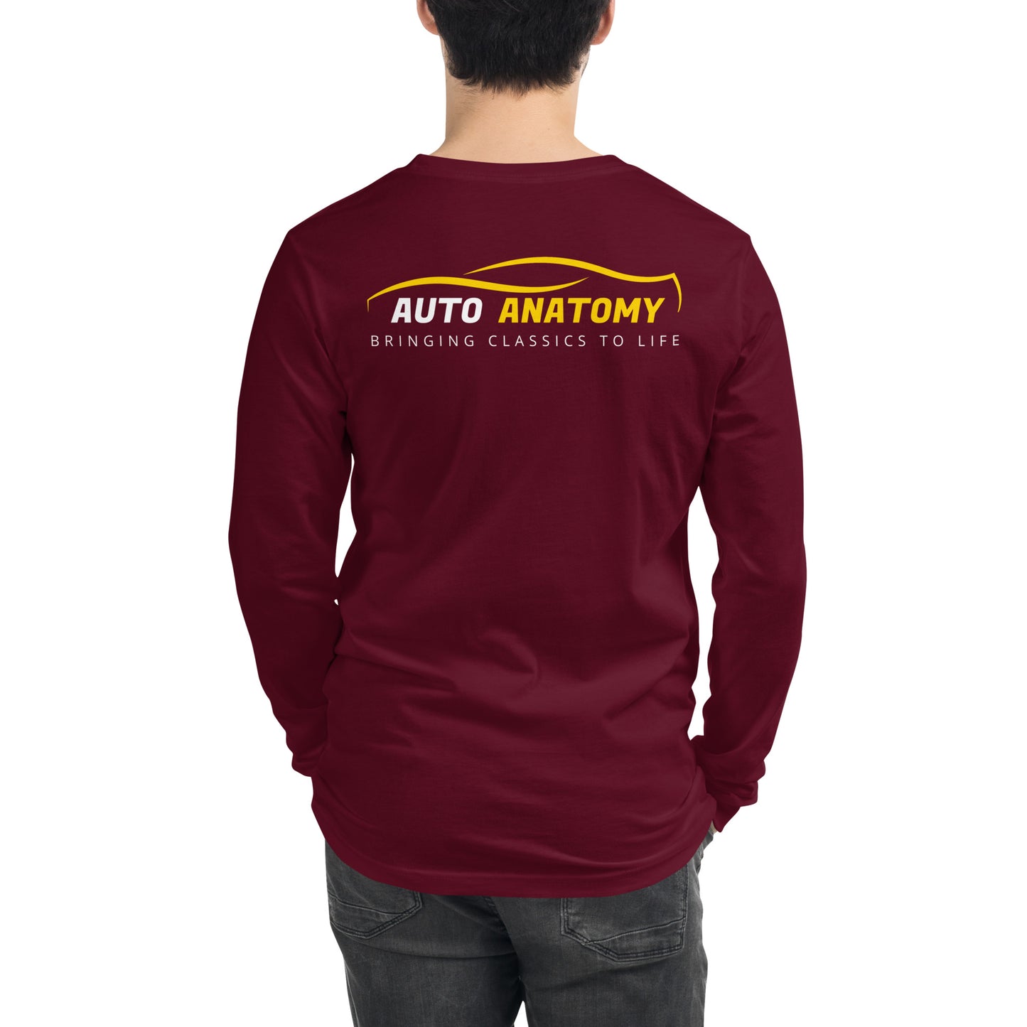 Adult Auto Anatomy Long Sleeve T-shirt