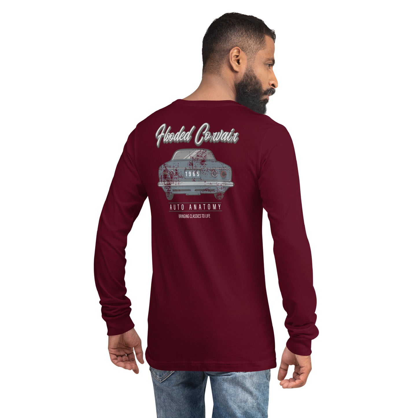 Adult Auto Anatomy 'Bringing Classics to Life' Long Sleeve T-shirt