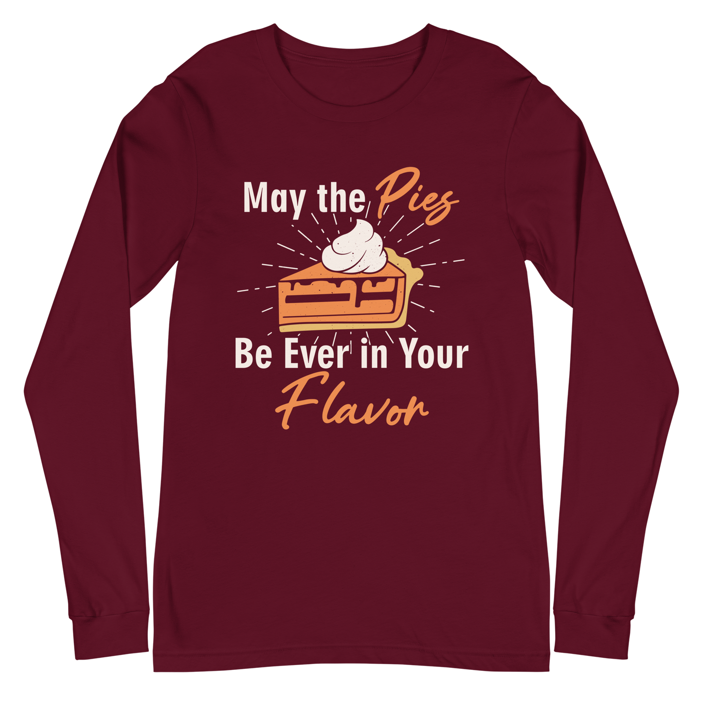 Adult GU 'May the Pies' Long Sleeve T-Shirt