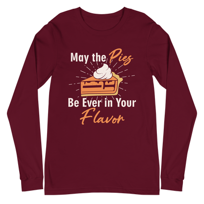 Adult GU 'May the Pies' Long Sleeve T-Shirt