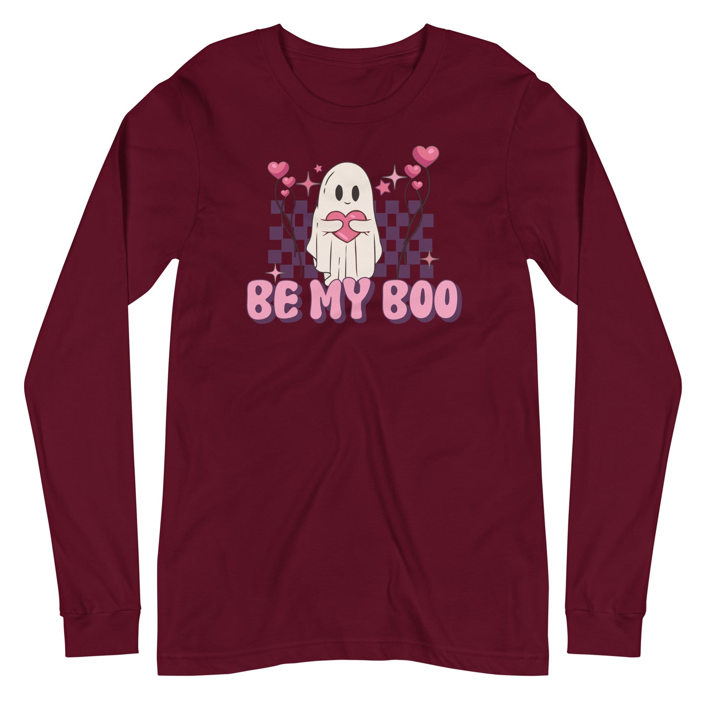 Adult 'Be My Boo' Long Sleeve T-Shirt