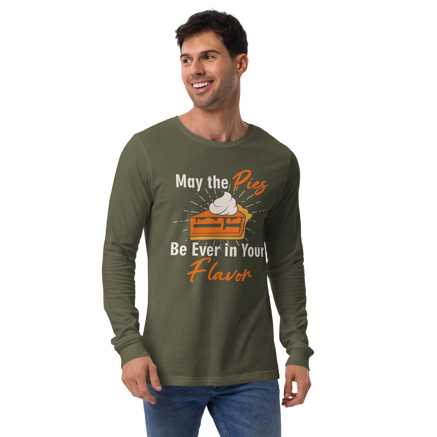 Adult GU 'May the Pies' Long Sleeve T-Shirt