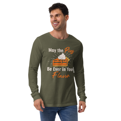 Adult GU 'May the Pies' Long Sleeve T-Shirt