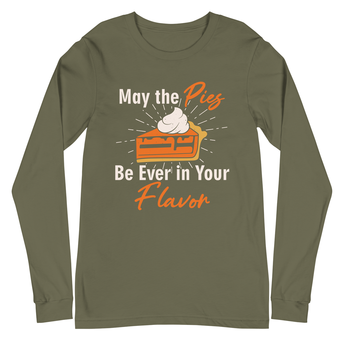 Adult GU 'May the Pies' Long Sleeve T-Shirt