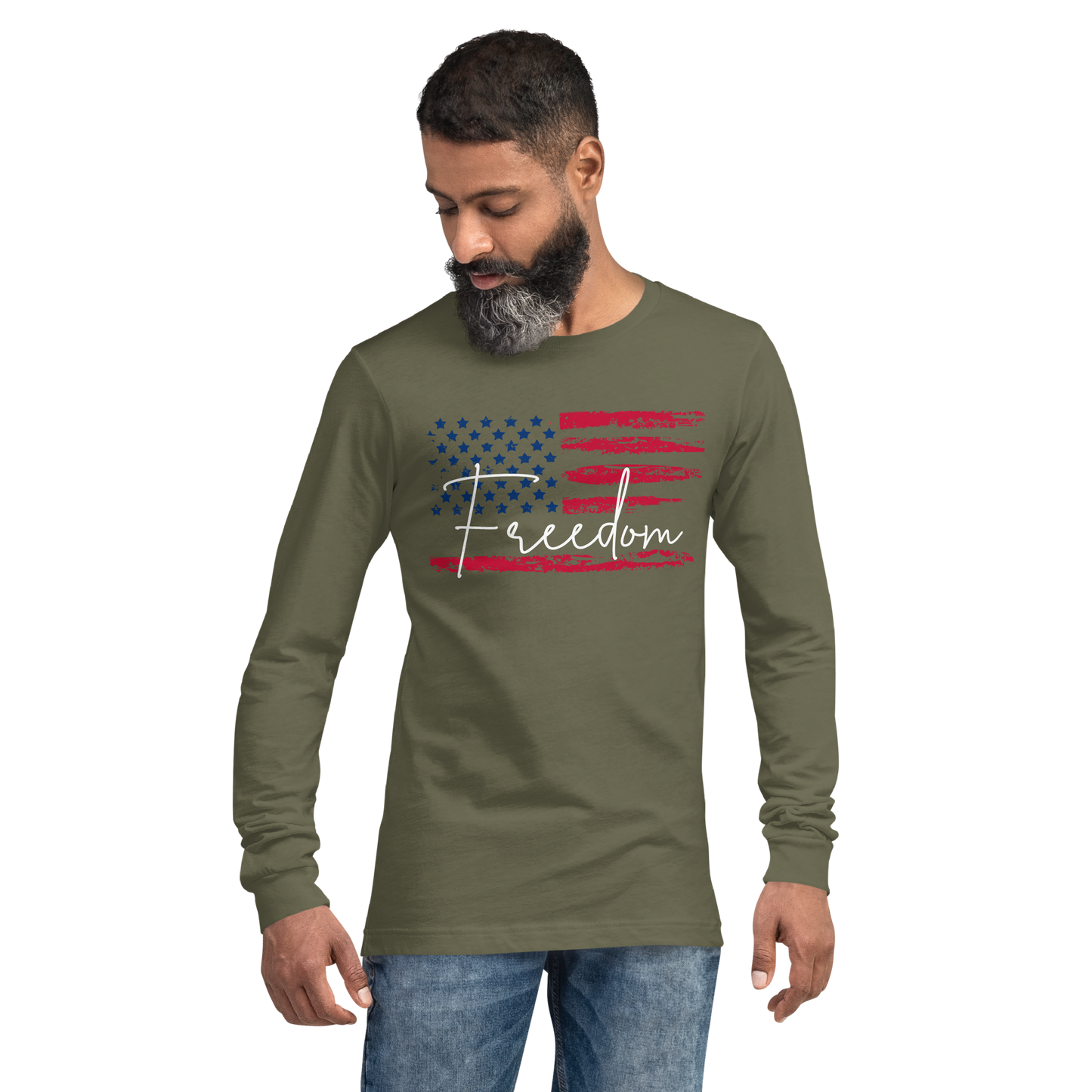 GU 'Freedom' Long Sleeve T-Shirt