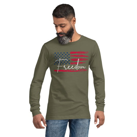 GU 'Freedom' Long Sleeve T-Shirt