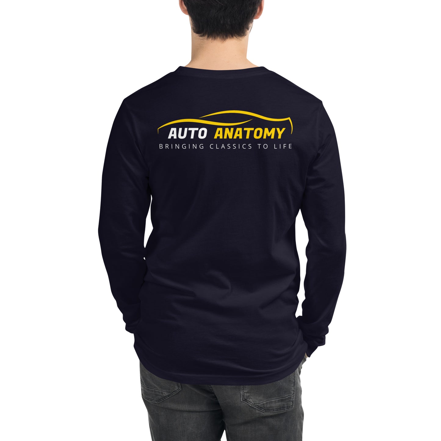 Adult Auto Anatomy Long Sleeve T-shirt