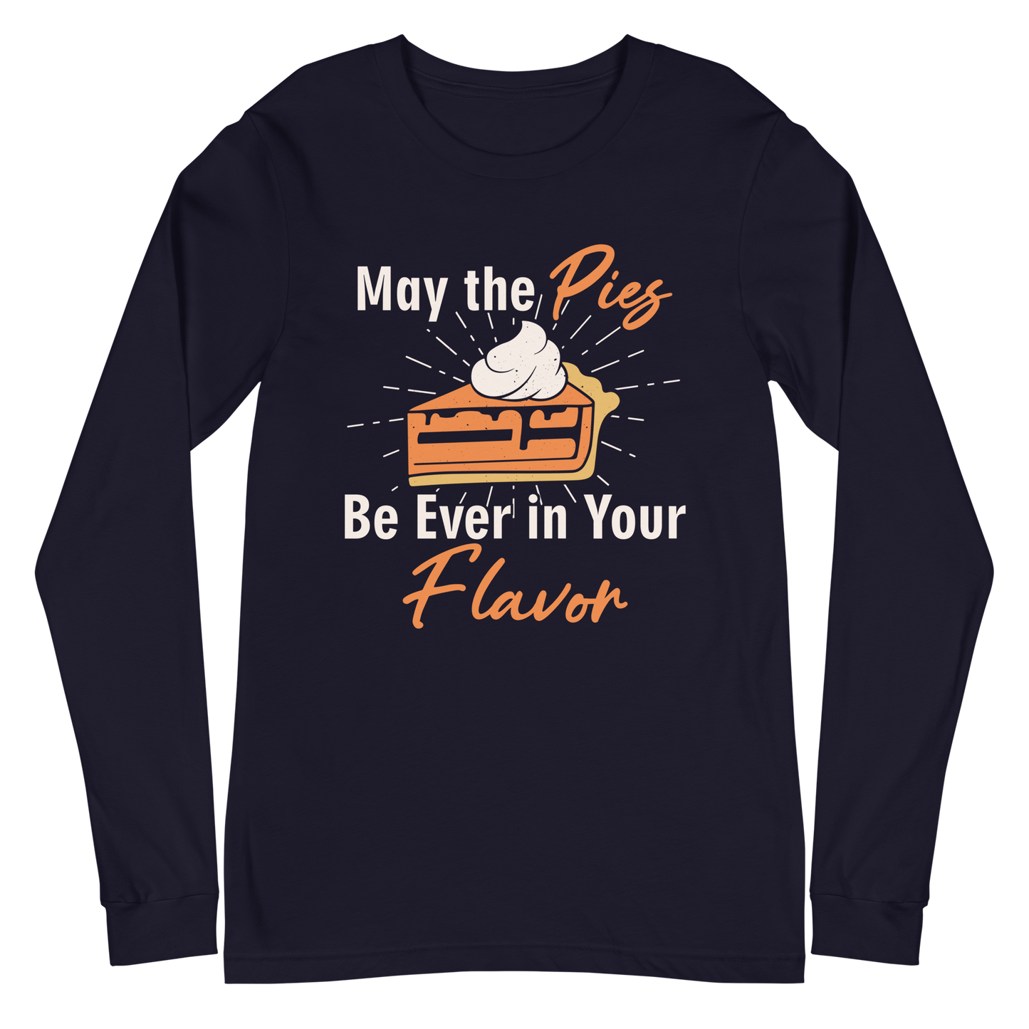 Adult GU 'May the Pies' Long Sleeve T-Shirt