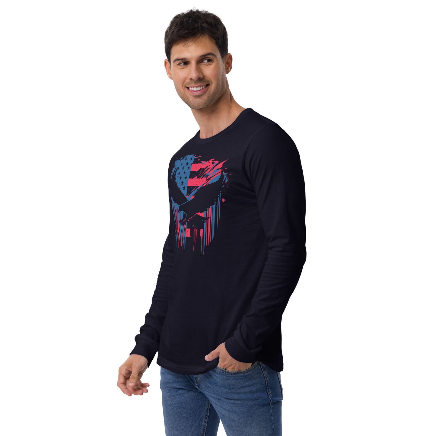 GU 'Eagle' Long Sleeve T-Shirt