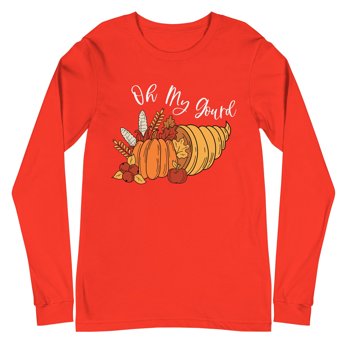 Adult GU 'Oh My Gourd' Long Sleeve T-Shirt