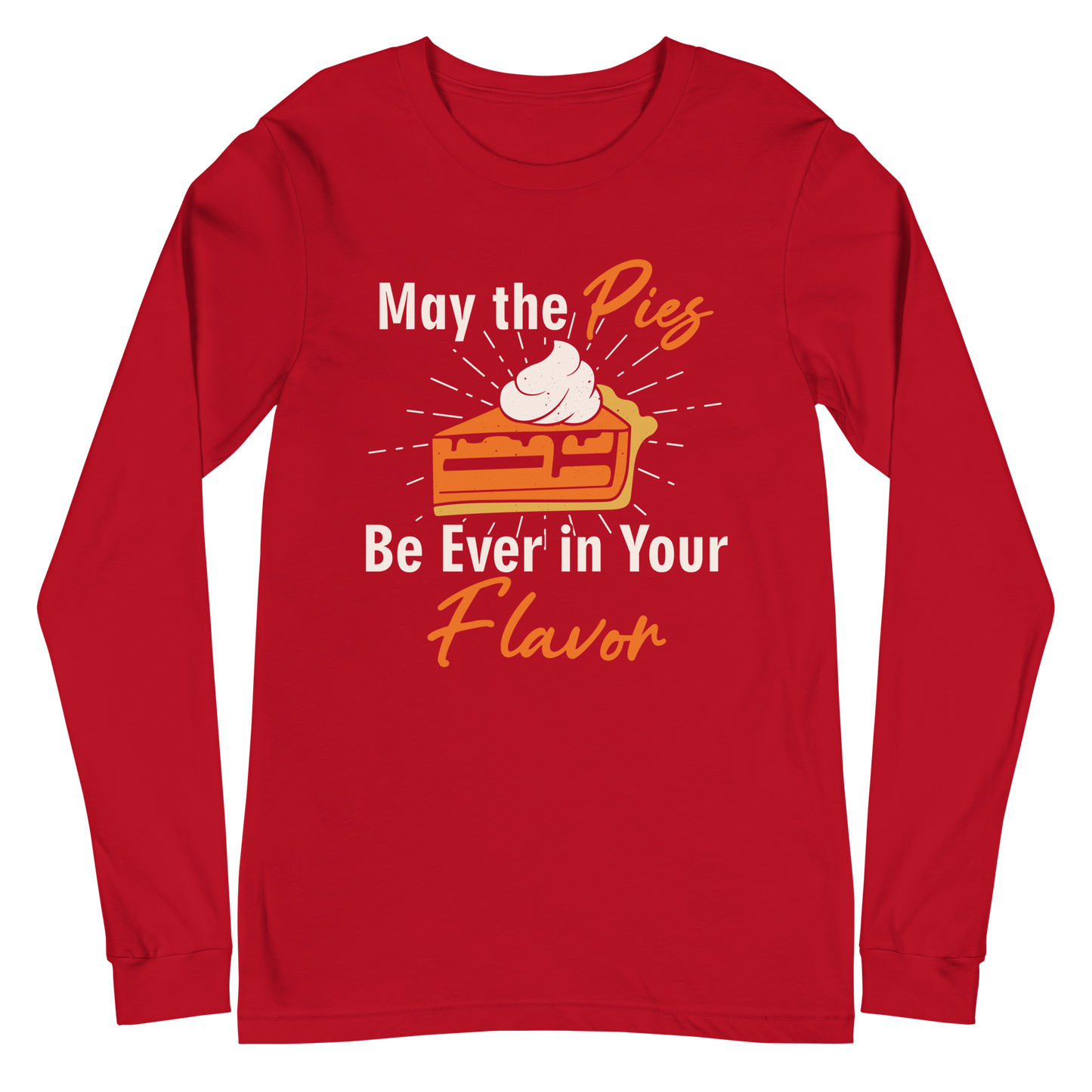 Adult GU 'May the Pies' Long Sleeve T-Shirt