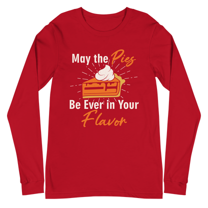 Adult GU 'May the Pies' Long Sleeve T-Shirt