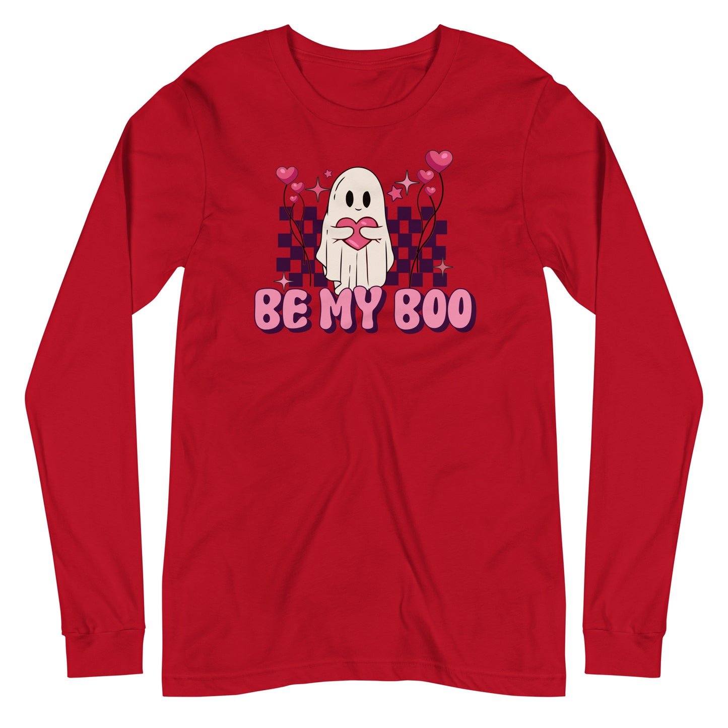 Adult 'Be My Boo' Long Sleeve T-Shirt