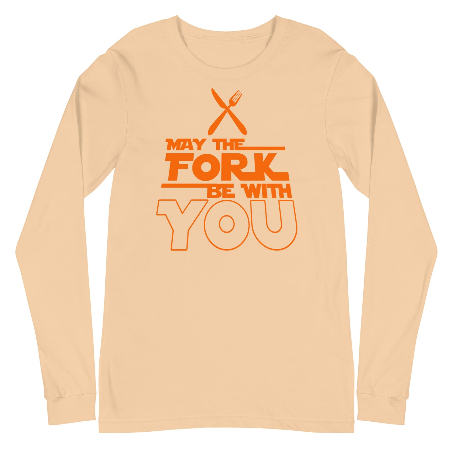 Adult GU 'May the Fork' Long Sleeve T-Shirt