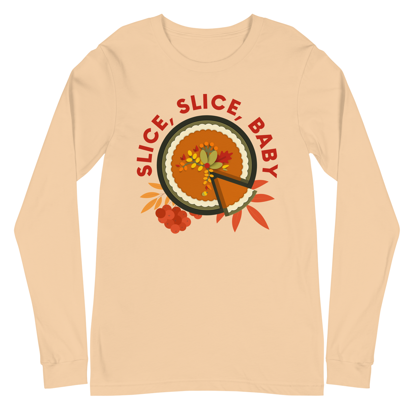 Adult GU 'Slice, Slice, Baby' Long Sleeve T-Shirt