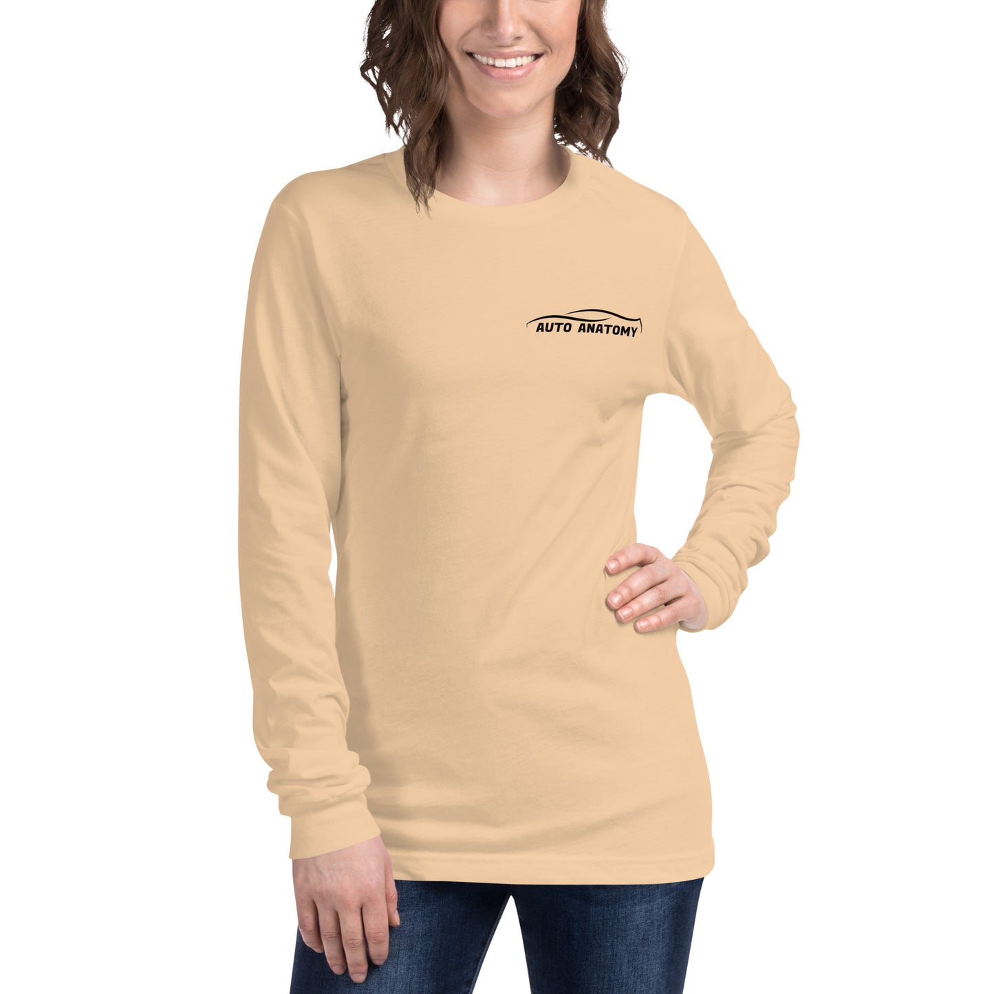 Adult Auto Anatomy 'Flooded Corvair' Long Sleeve T-shirt