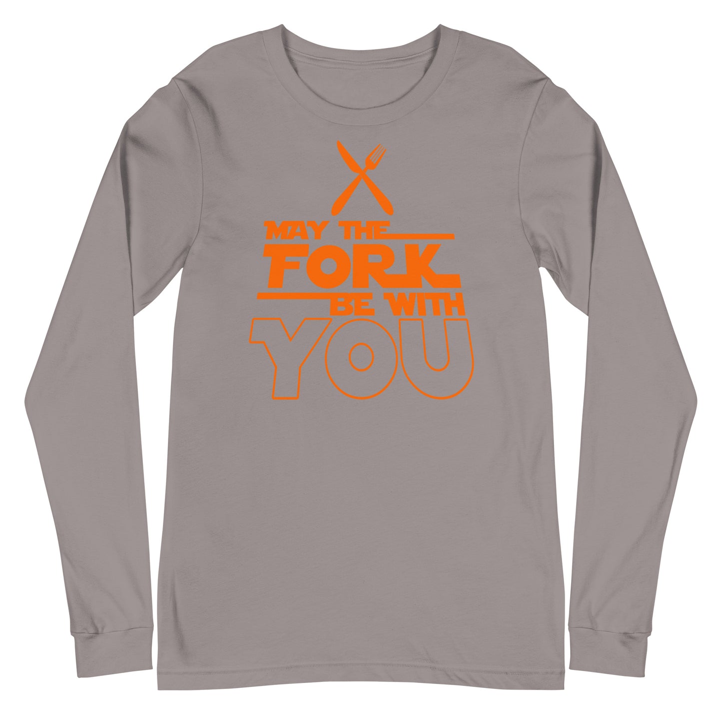 Adult GU 'May the Fork' Long Sleeve T-Shirt