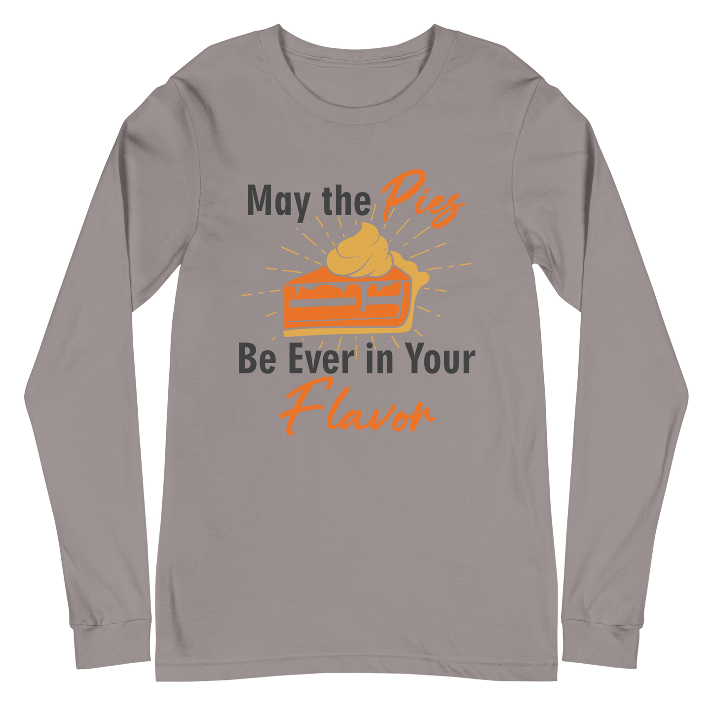 Adult GU 'May the Pies' Long Sleeve T-Shirt