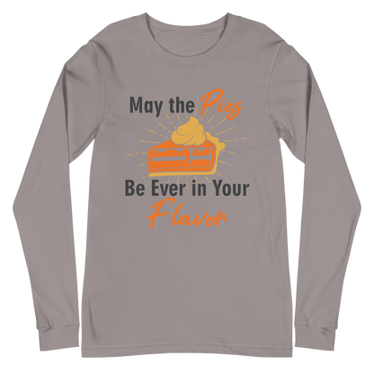 Adult GU 'May the Pies' Long Sleeve T-Shirt