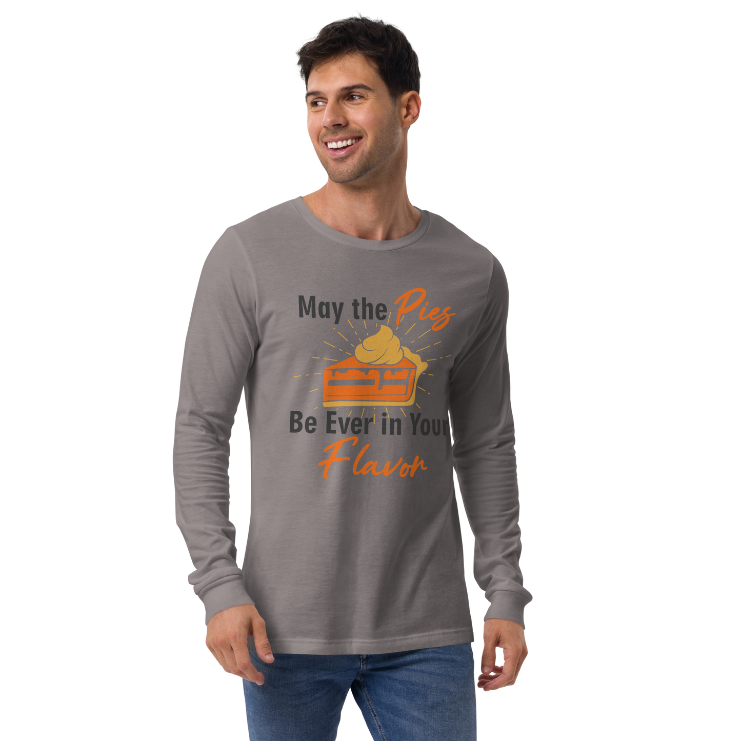 Adult GU 'May the Pies' Long Sleeve T-Shirt