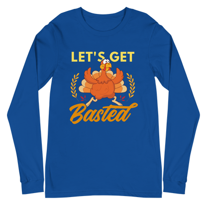 Adult GU 'Let's Get Basted' Long Sleeve T-Shirt