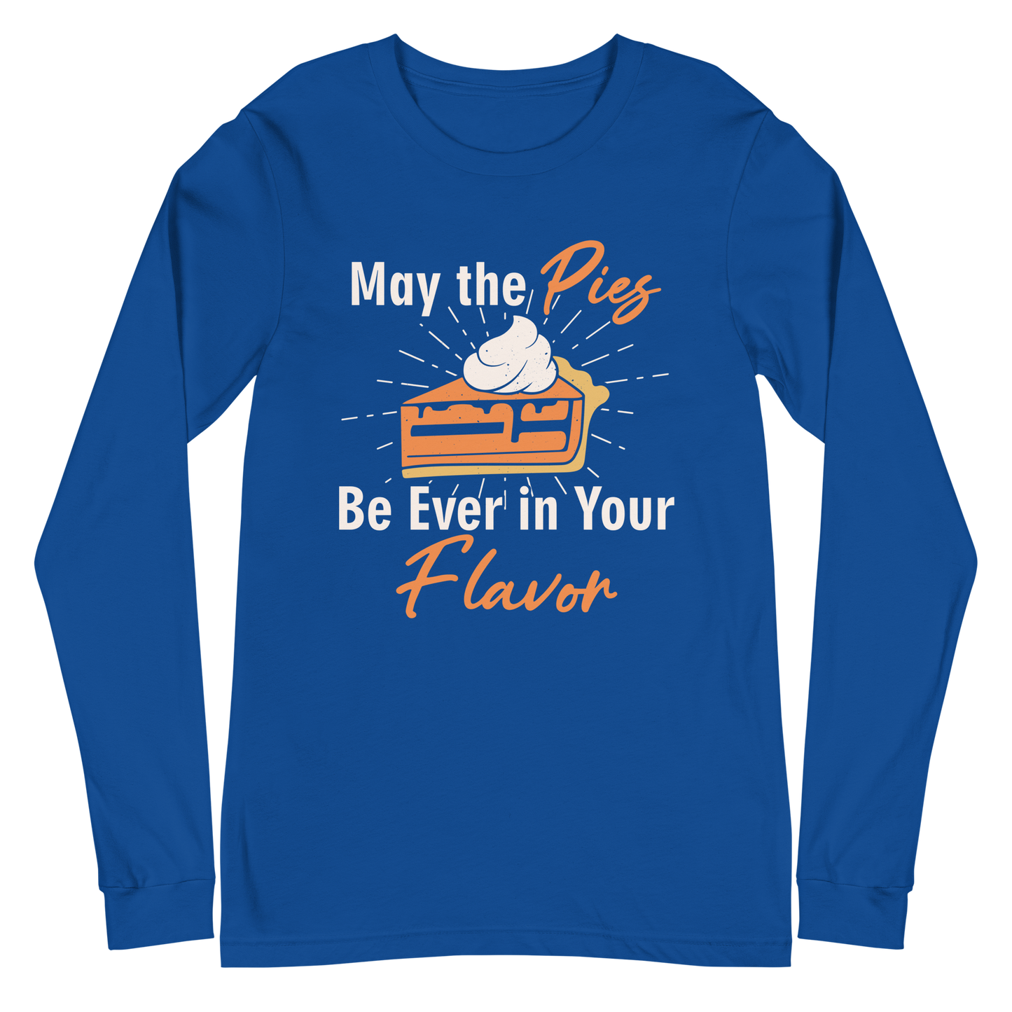 Adult GU 'May the Pies' Long Sleeve T-Shirt