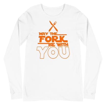 Adult GU 'May the Fork' Long Sleeve T-Shirt