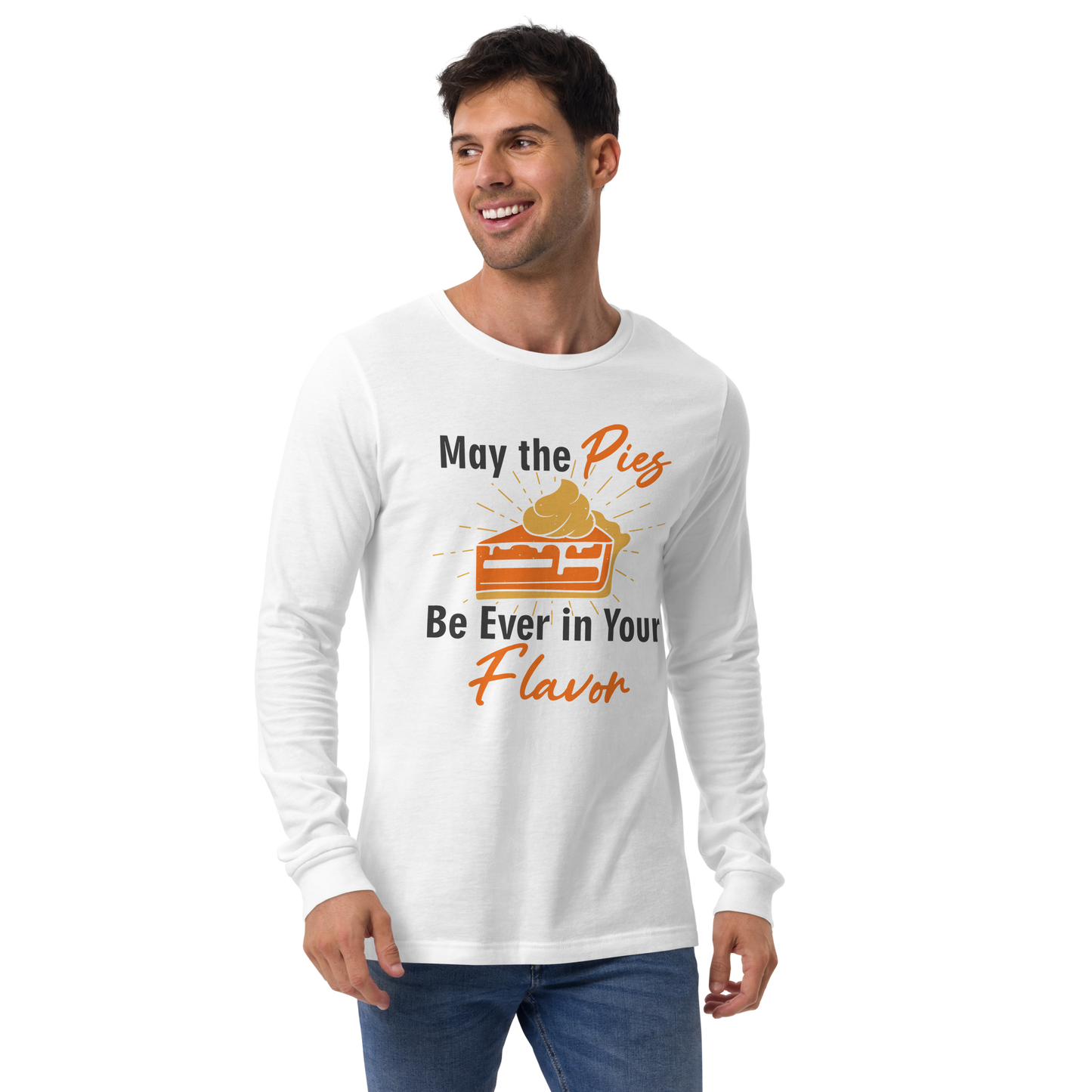 Adult GU 'May the Pies' Long Sleeve T-Shirt