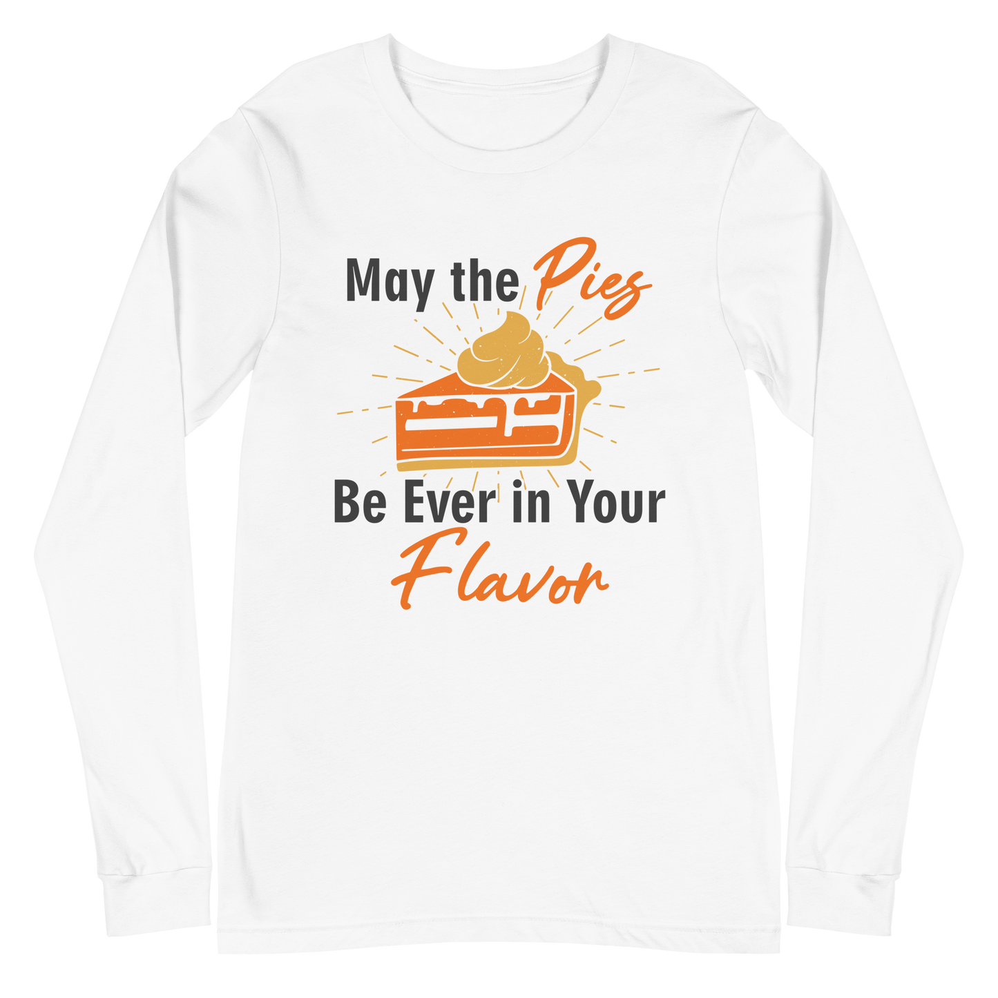 Adult GU 'May the Pies' Long Sleeve T-Shirt