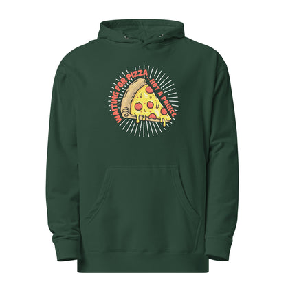 Adult 'Waiting for Pizza' Midweight Hoodie