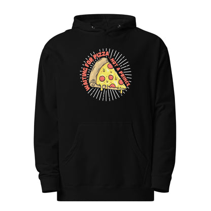 Adult 'Waiting for Pizza' Midweight Hoodie