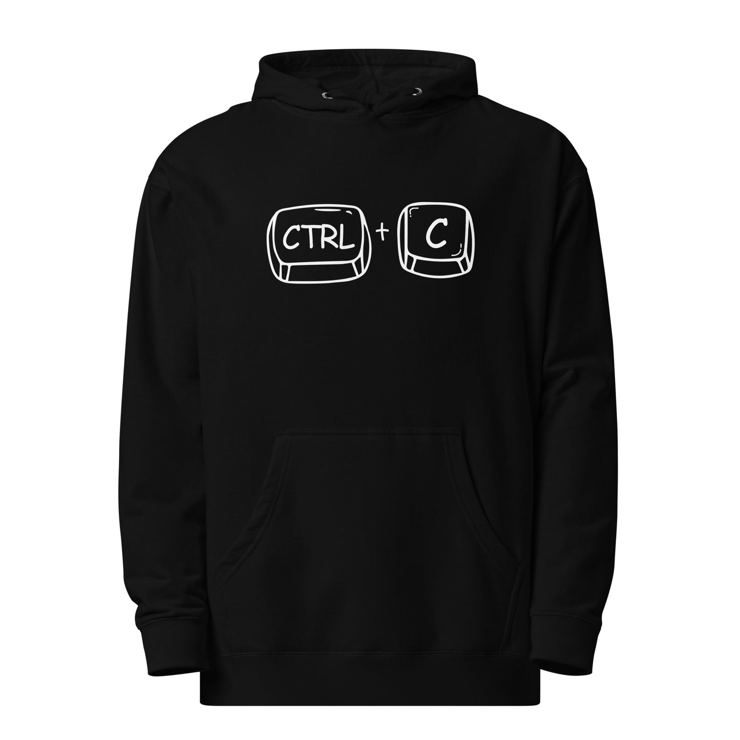 Adult 'CTRL + C' Midweight Hoodie