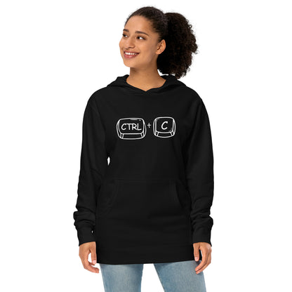 Adult 'CTRL + C' Midweight Hoodie