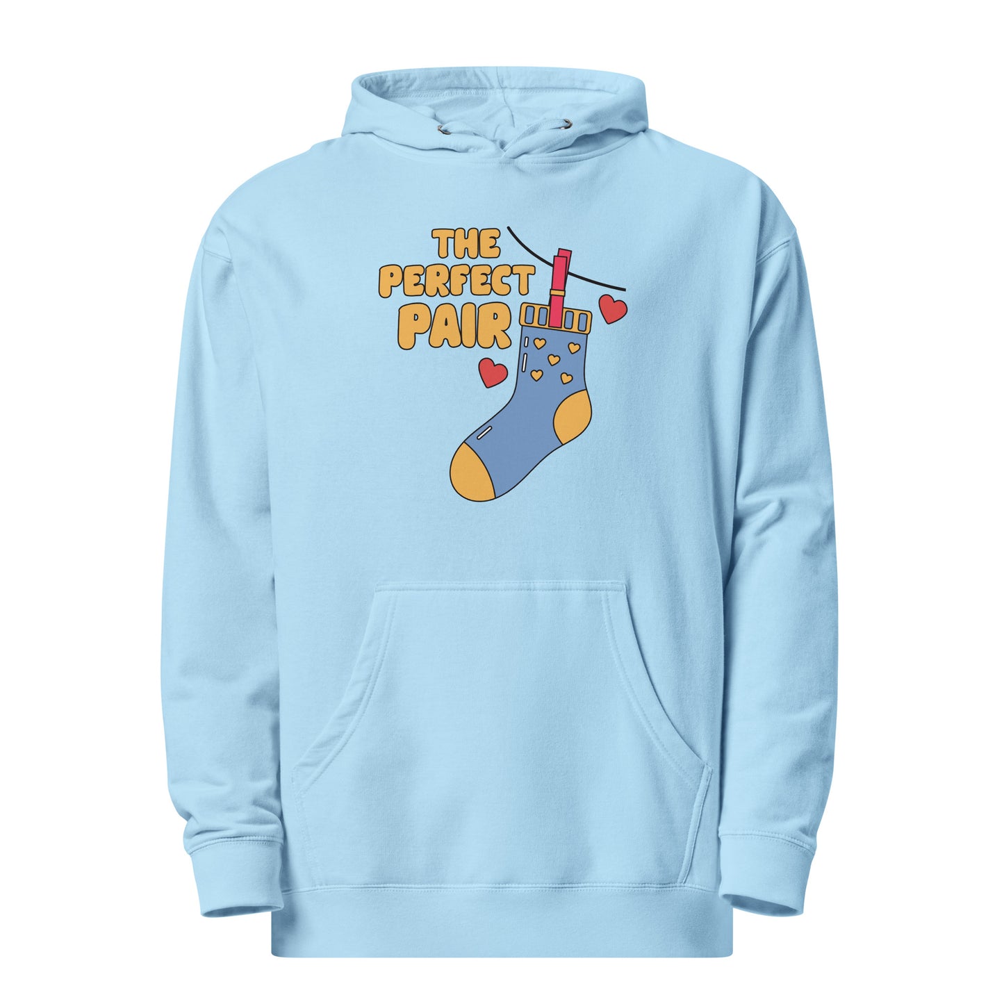 Adult 'Perfect Pair Right Sock' Midweight Hoodie