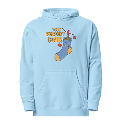 Adult 'Perfect Pair Right Sock' Midweight Hoodie