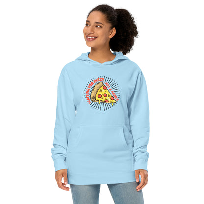 Adult 'Waiting for Pizza' Midweight Hoodie