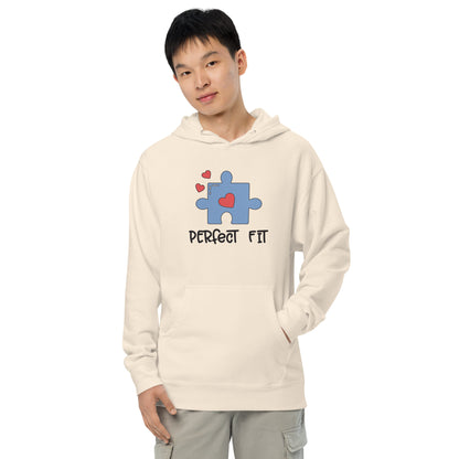 Adult 'Perfect Fit Blue Piece' Midweight Hoodie