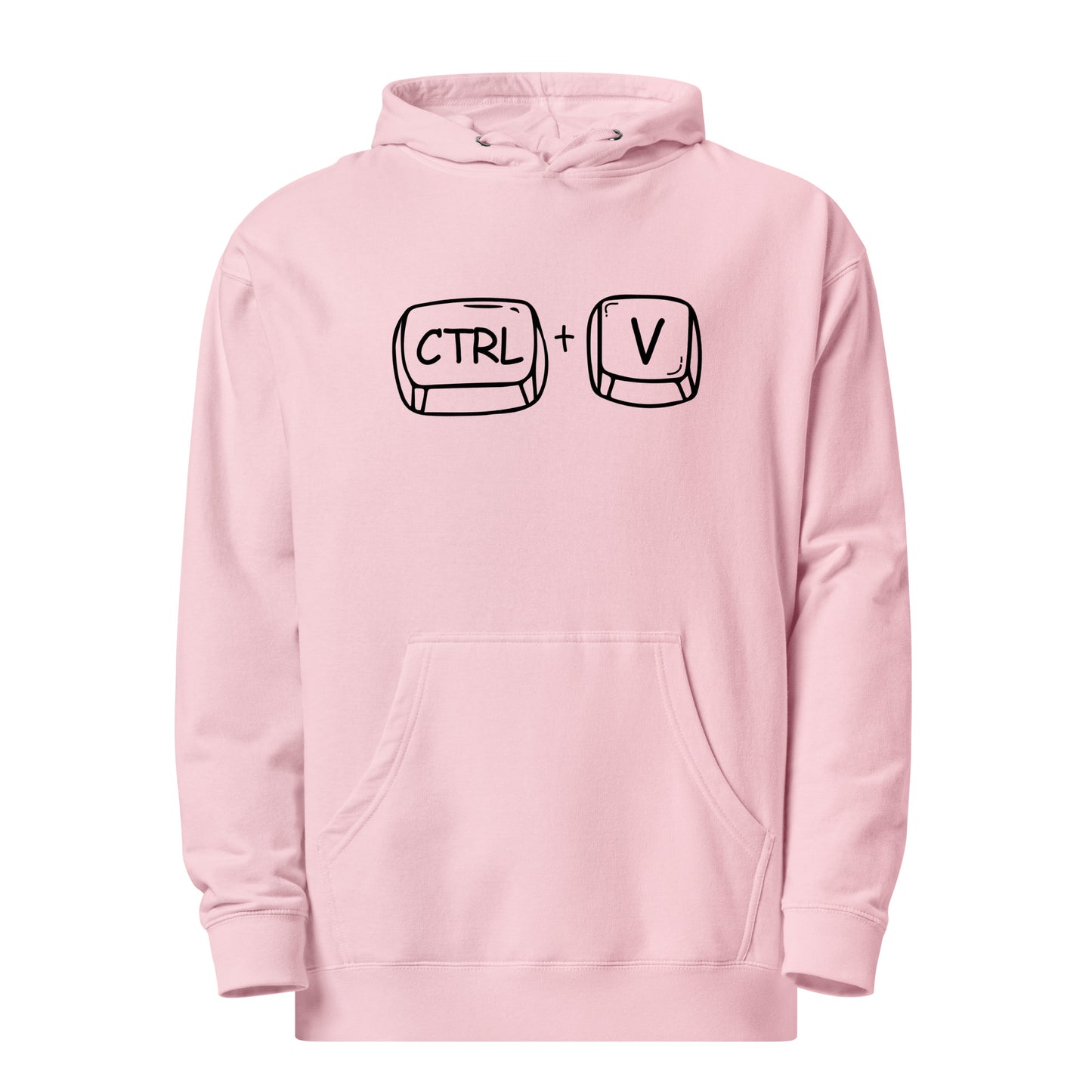 Adult 'CTRL + V' Midweight Hoodie