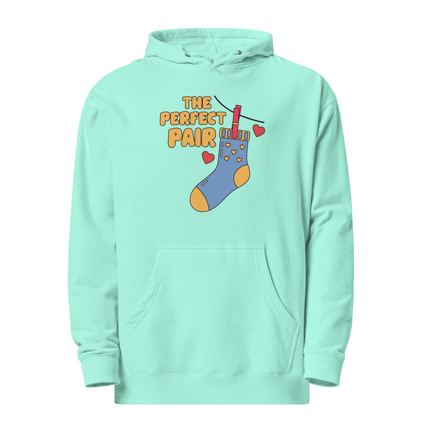 Adult 'Perfect Pair Right Sock' Midweight Hoodie