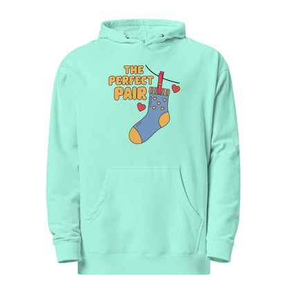 Adult 'Perfect Pair Right Sock' Midweight Hoodie