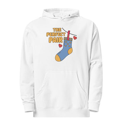 Adult 'Perfect Pair Right Sock' Midweight Hoodie