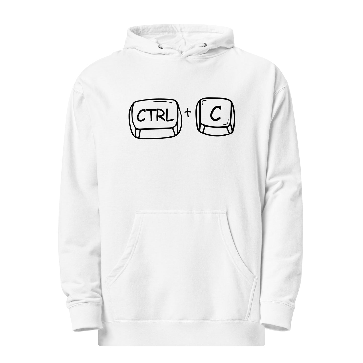 Adult 'CTRL + C' Midweight Hoodie